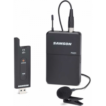 Samson stage xpd2 lavalier micrófono inalámbrico de solapa