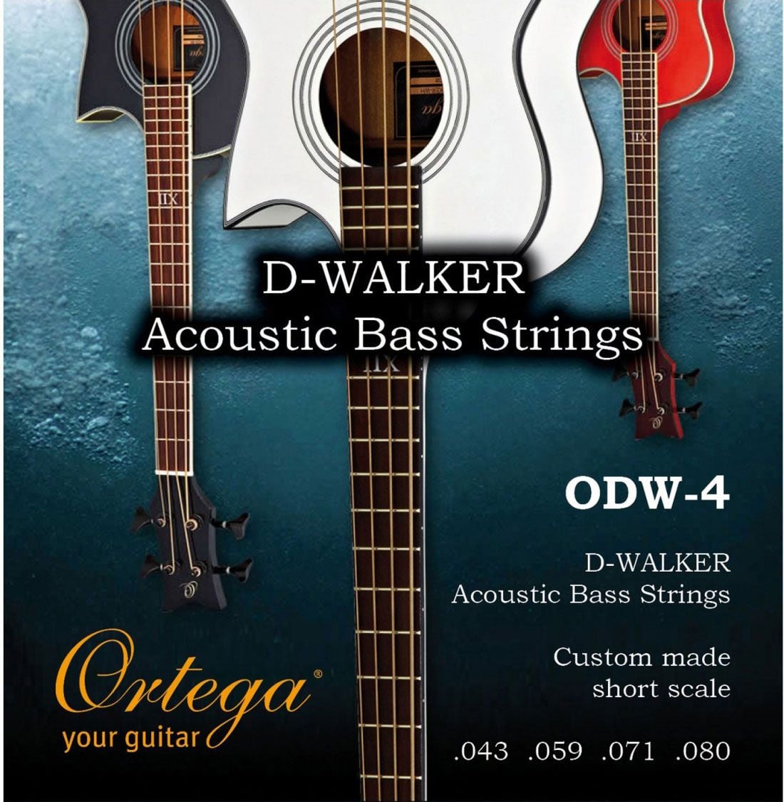 Ortega Odw-4 Set de Cuerdas para Bajo Acústico Odw-4