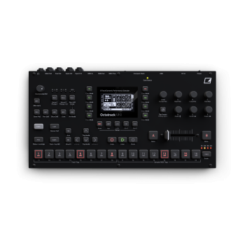 Elektron octatrack mkii black secuenciador sampler