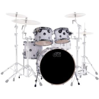 Drum workshop set de cascos performance cromado oscuro