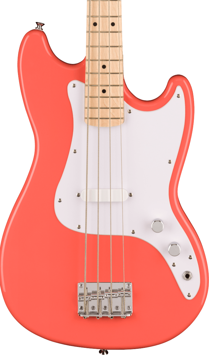 Squier Sonic Bronco Tahitian Coral Bajo Eléctrico Sonic Bronco Tahitian Coral