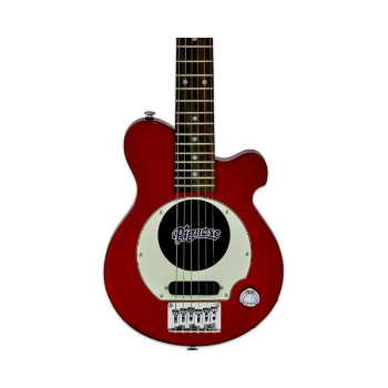 Aria pgg200ca guitarra eléctrica pignose de viaje roja