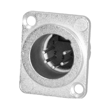 Adam hall 4 star p xm5 - toma de panel xlr 5 polos macho tipo d