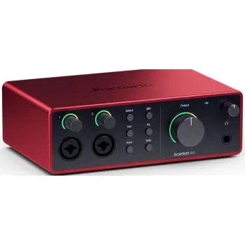 Focusrite scarlett 4i4 4rd gen interface de audio