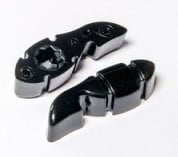 Tuner Fish Lug Locks Black 50 Pack Tuner Fish Lug Locks Black 50 Pack