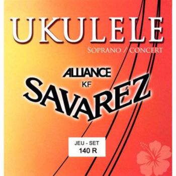 Savarez juego ukelele alliance 140-r soprano/concert
