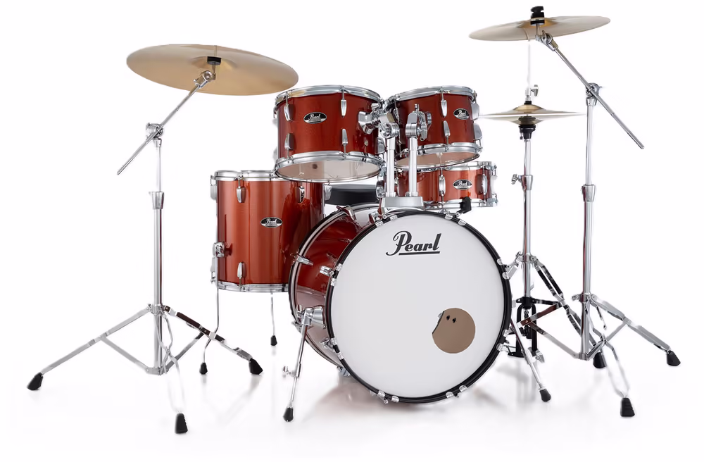 Pearl Kit Roadshow 2016B/1007T/1208T/1414F + 1405S Con Herrajes & Platos So PPARSS505BCC-749