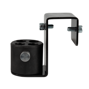 Wentex adaptador flexible con conector de cuatro v as negro, con recubrimien