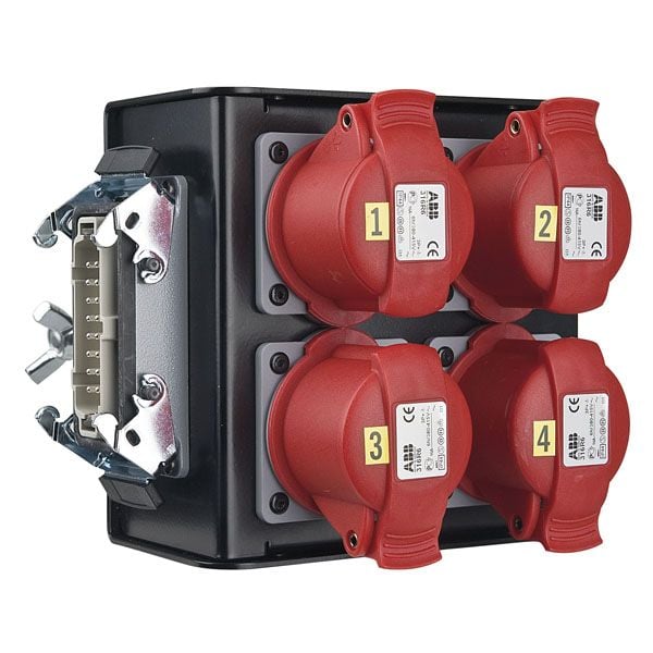 Showtec Breakout-Box Rojo Breakout-box