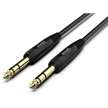 Audibax Bronze Gold Cable Jack Stereo a Jack Stereo 1.5 Metros Negro