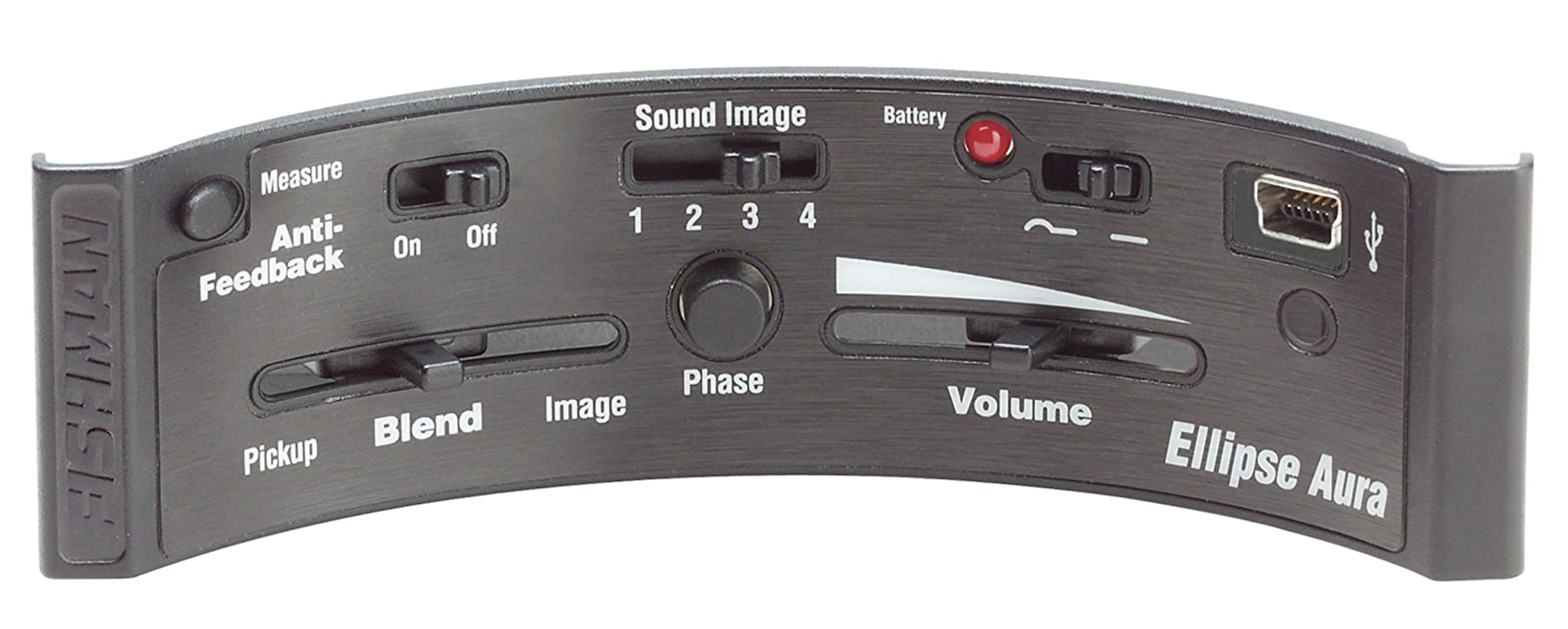 Fishman Sistema Ellipse Aura Pastilla y Preamplificador Guitarra Acústica PROMATELA