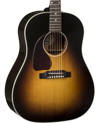 Gibson J-45 Standard LH Vintage Sunburst Guitarra Electroacústica para Zurdos J-45 Standard LH Vintage Sunburst