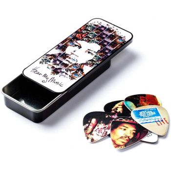 Dunlop bote jimi hendrix hear my music medium pack de 6 un.