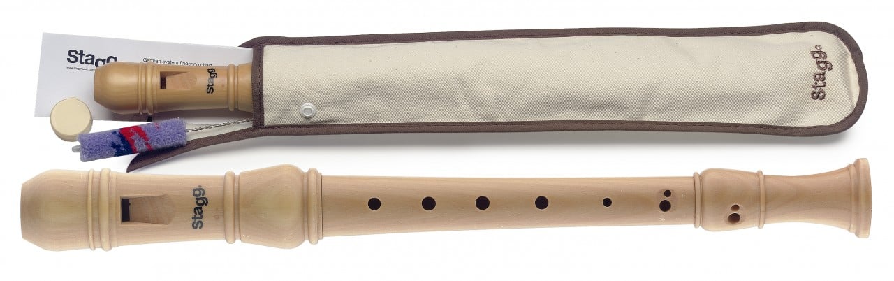 Stagg Flauta Dulce Soprano School REC3-GER/WD
