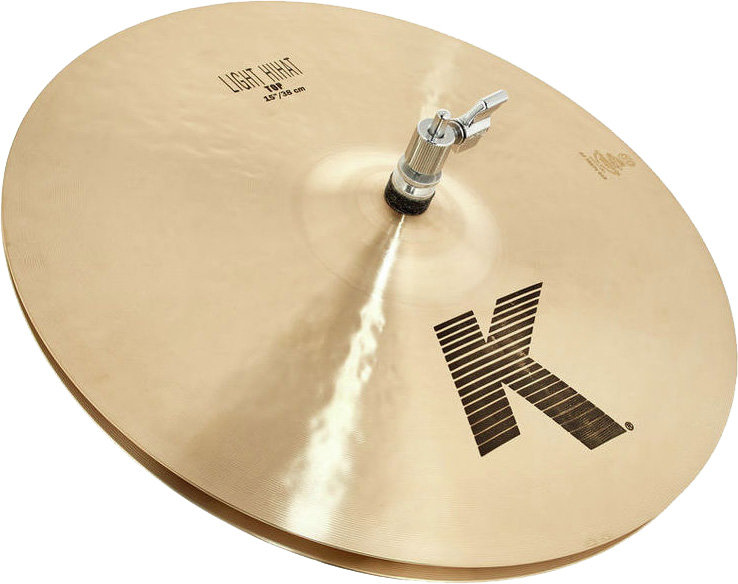 Zildjian hi hat 15" k zildjian light par hi hat 15" k light par