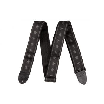 Fender nylon stars and stripes correa negra y gris