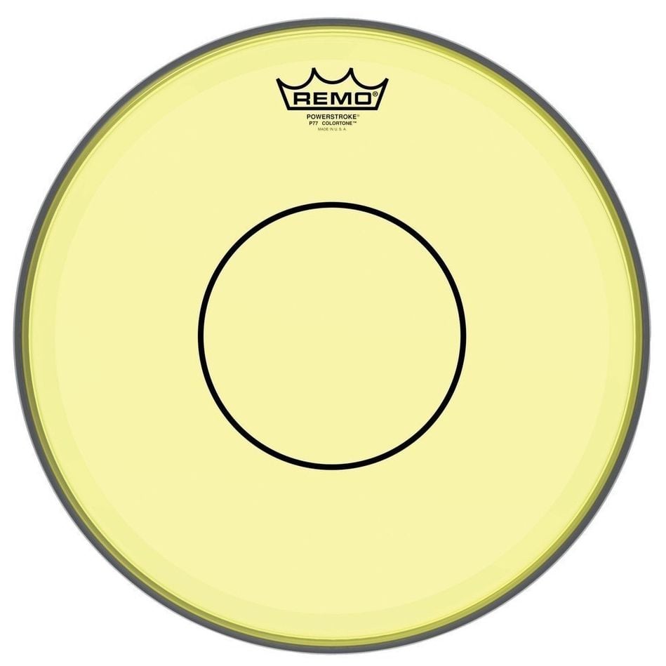 Remo 14 Powerstroke 77 Colortone Amarillo P7-0314-CT-YE 14" Powerstroke 77 Colortone Clear Yel