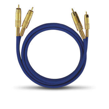Oehlbach nf1 master set 1x1,0m blue cable rca-rca azul