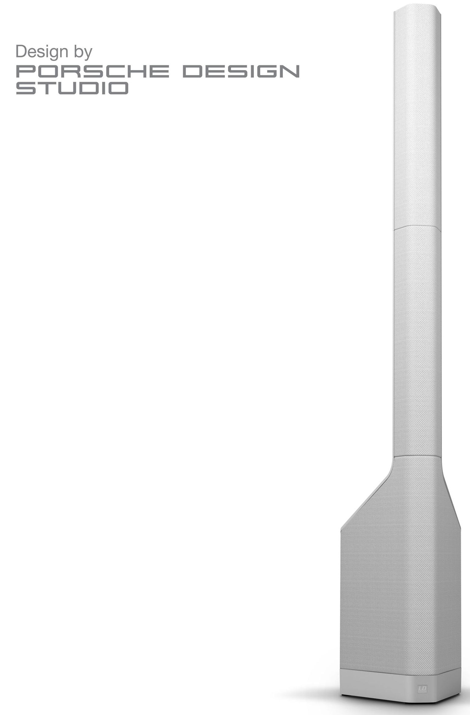 LD Systems MAUI P900 W Sistema PA de columna activo diseñado por Porsche Design Studio de Cocoon White MAUI P900 W