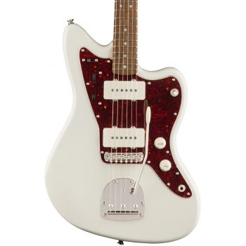 Fender squier classic vibe 60s jazzmaster lrl olympic white. guitarra eléctrica