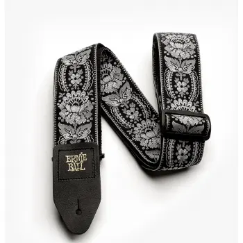 Ernie ball 4150 silver orleans jacquard correa para guitarra / bajo