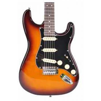 Oqan qge-rst3 sunburts riff series guitarra eléctrica