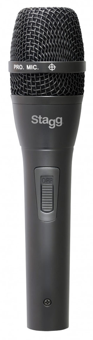 Stagg Micrófono Dinámico Cardioide Profesional DC26 SDM80