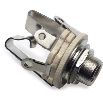 Stagg conector jack stereo 1/4 para montaje en panel