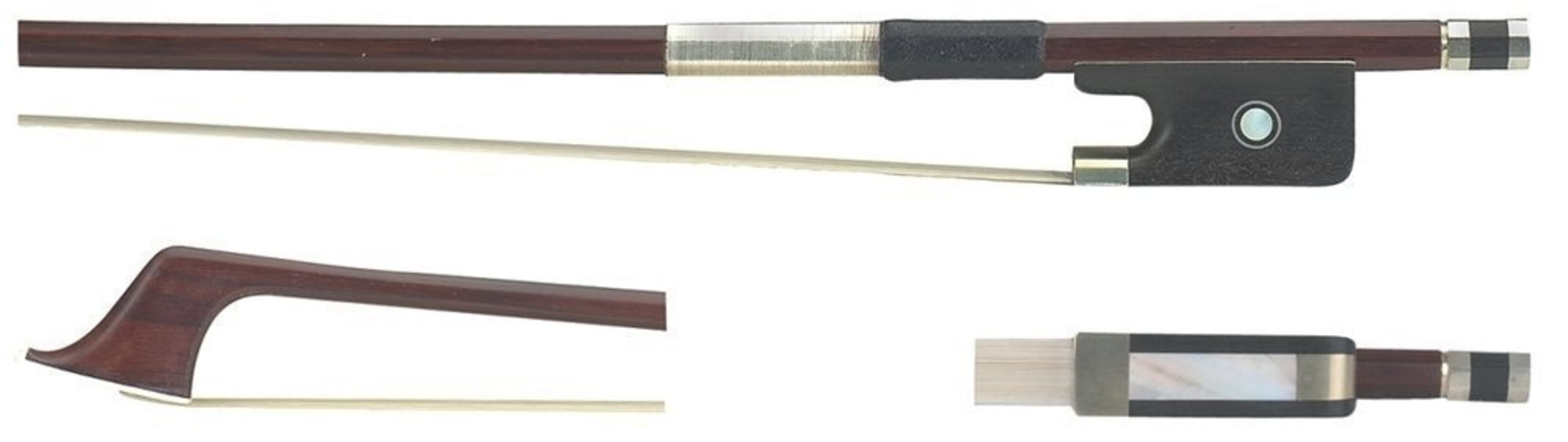 Gewa Arco para Cello Madera Brasil Estudiante 4/4 de Calidad Seleccionada Arco para Cello 4/4 de Calidad Seleccionada