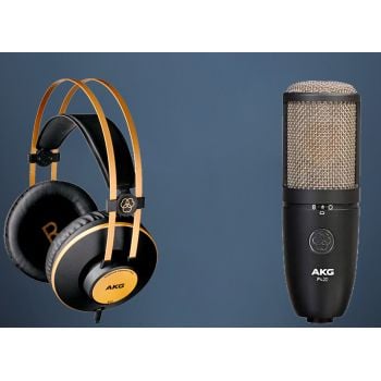 Akg bundle con microfono p420 + auriculares k92