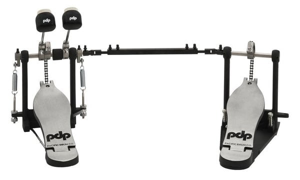 Drum Workshop PDP Serie 700 Pedal bombo doble PDDP712L Versión Zurdo PDDP712L