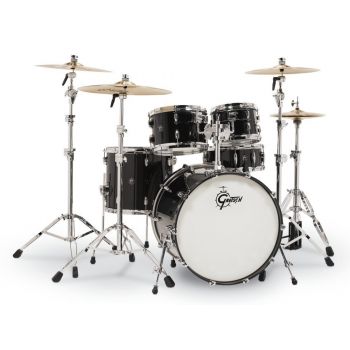 Gretsch drums rn2-e8246-pb set renown maple bombo 22 4 piezas piano black