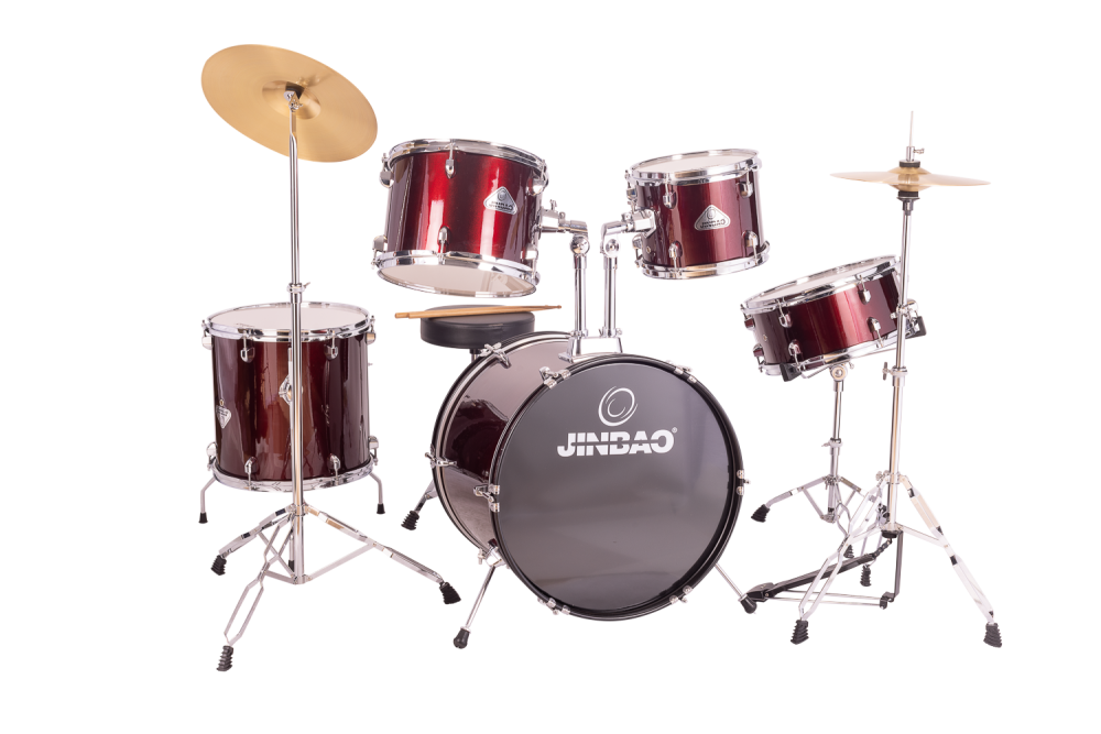 Jinbao Batería Po605 Stage 20 Jazz Roja PO605JRD