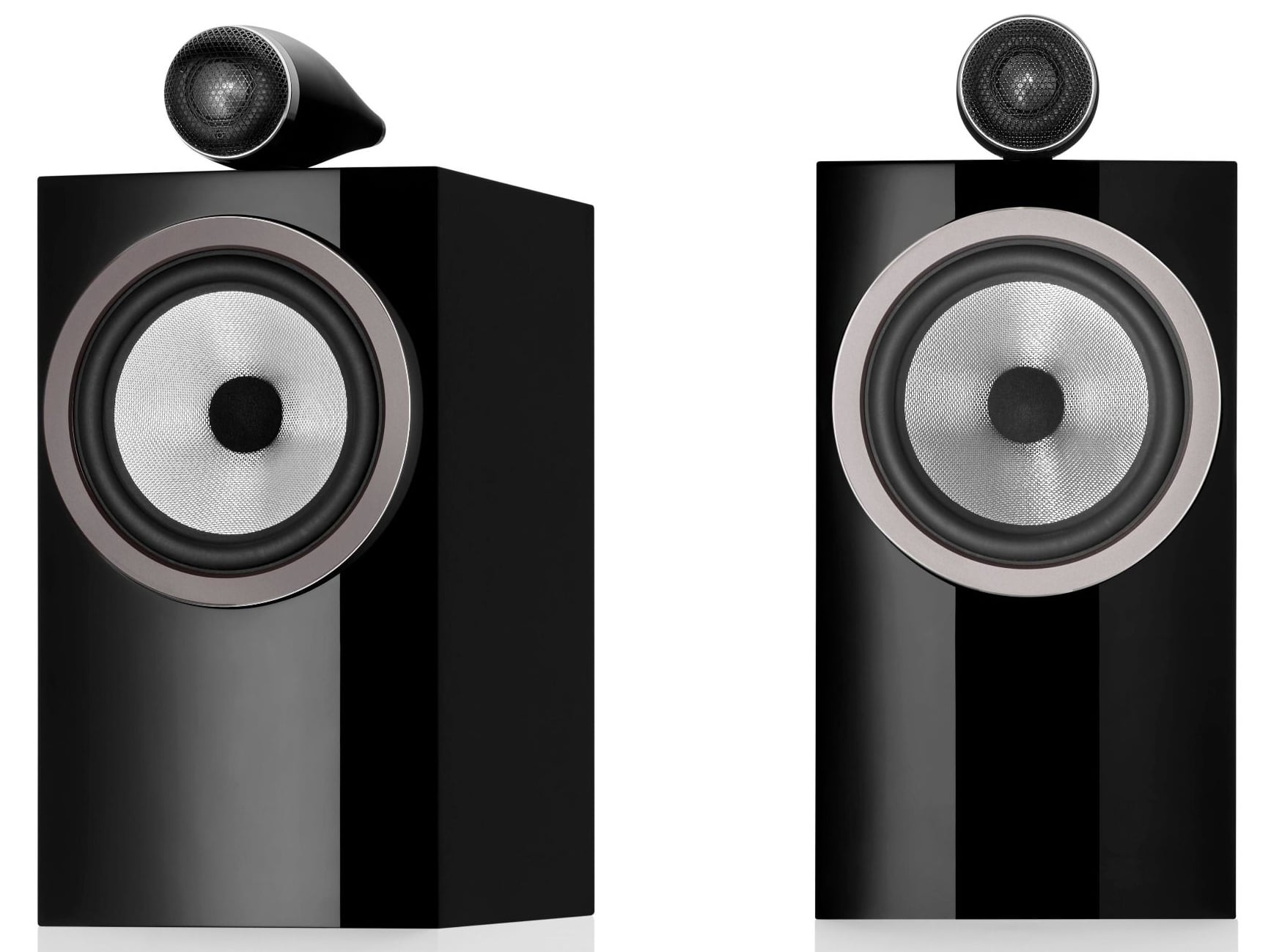 BW 705 S3 Negro Brillo Altavoces HiFi Pareja 705 S3 Negro Brillo