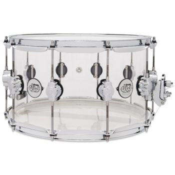 Drum workshop ddac0814sscl1 caja acrílica 14x8