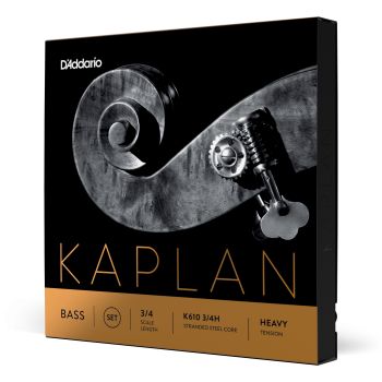 D´addario kaplan bass set 3/4 hvy