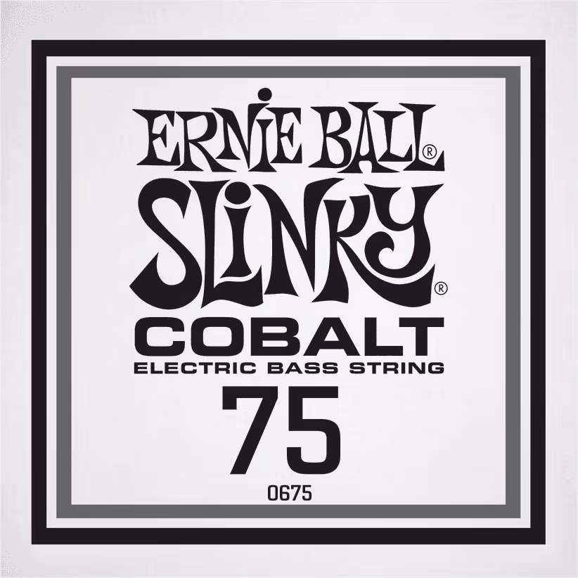 Ernie ball cuerda bajo slinky cobalt .075