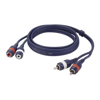 Dap audio fl27 cable 2 rca macho / 2 rca hembra de 1,5 metros