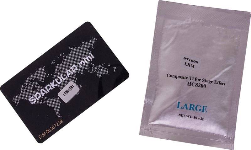 AFX Light HC8200 GRANULADO CONSUMIBLE PARA PRODUCIR CHISPAS CON LA SPARKULAR-MINI HC8200