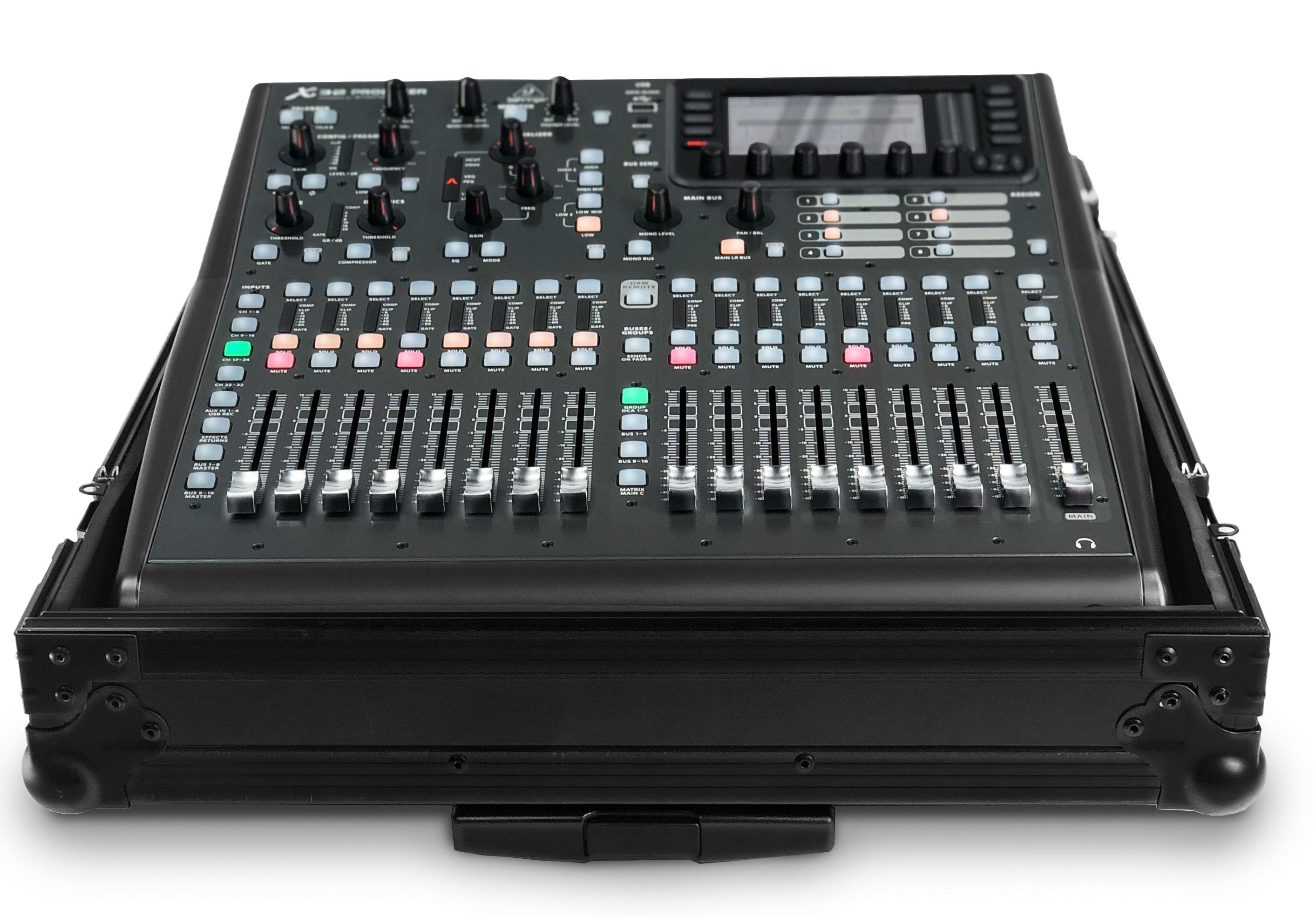 Audibax Pro-X32 Producer Maleta Flight Case Behringer X32 Producer Ruedas y Trolley FlightCase X32 Producer