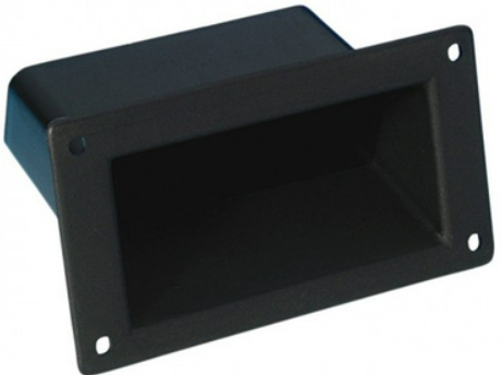 Adam Hall Hardware 3401 - Asa de Plástico Negro 3401