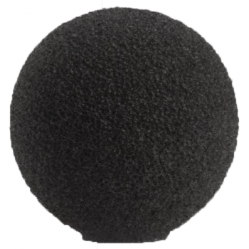 Shure rk355ws paravientos de espuma negro para lavalier sm93/wl93