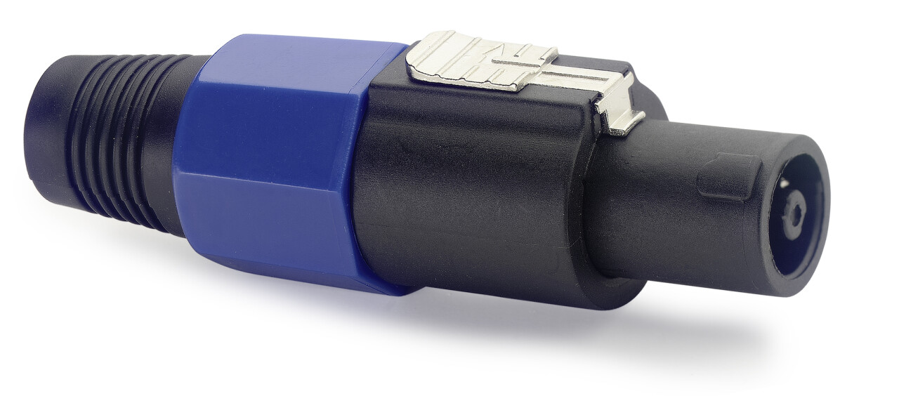 Stagg M Speaker Plug 4 Pines, Negro 0100H