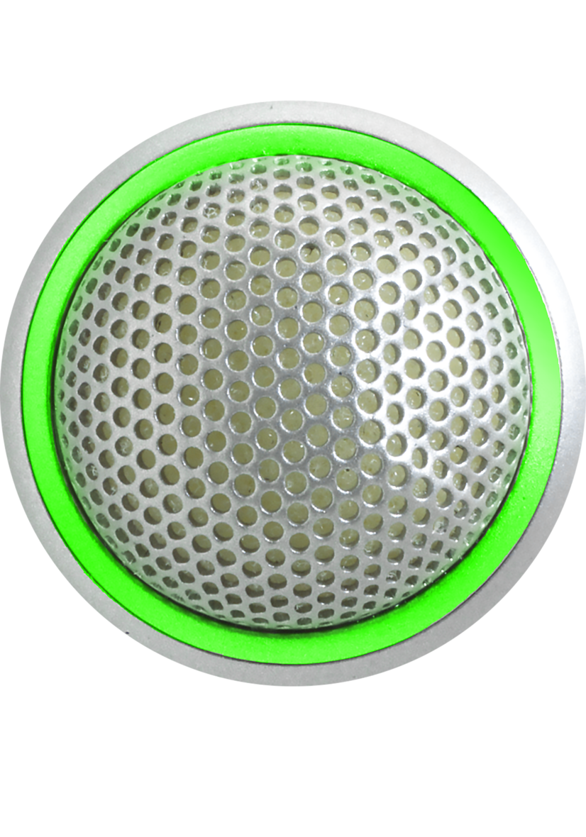 SHURE MX395AL/C-LED Mic.Superfície Cardioide Bajo Perfil Aluminio XLR5 y anillo bicolor MX395AL/C-LED