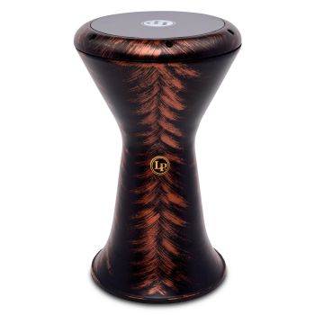 Latin percussion lp5072 doumbek 16 1/2\ x 8\ brushed bronze