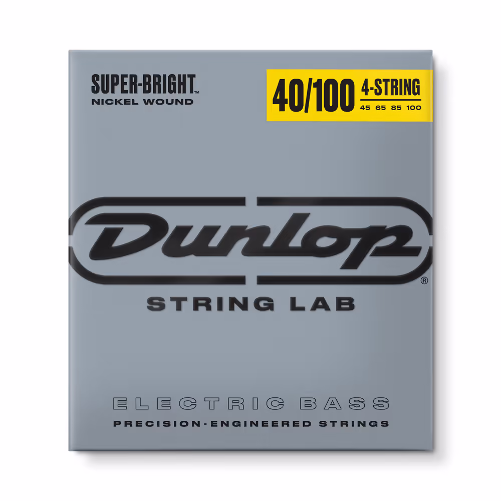 Dunlop Juego Bajo Nickel Super Bright Light 40-100 CDUDBSBN40100