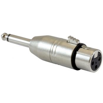 Audibax adp3 adaptador jack mono a xlr hembra