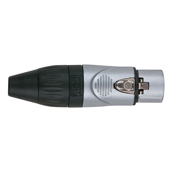DAP Audio Conector XLR Hembra 3 Pines RF:XFX203NB Conector XLR Hembra XFX203NB