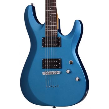 Schecter c-6 deluxe satin metallic light blue. guitarra eléctrica