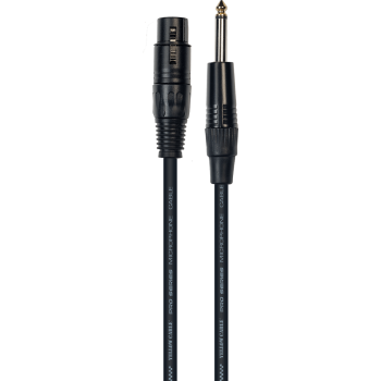 Yellow cable eco-m01j cable de 1 metro jack mono macho a xlr hembra